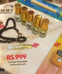 Pack of 5 Premium Attars With 5 FREE Gifts 🎁 | Special Ramazaan Offer